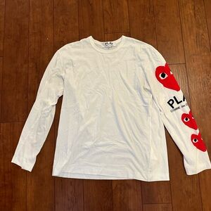 Comme des Garcons PLAY Multi heart Long sleeve